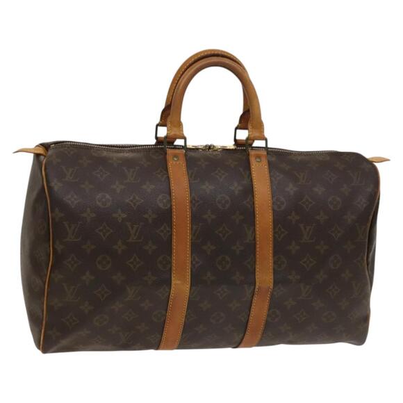 LOUIS VUITTON Monogram Keepall 45 Boston Bag M41428 - Picture 1 of 16